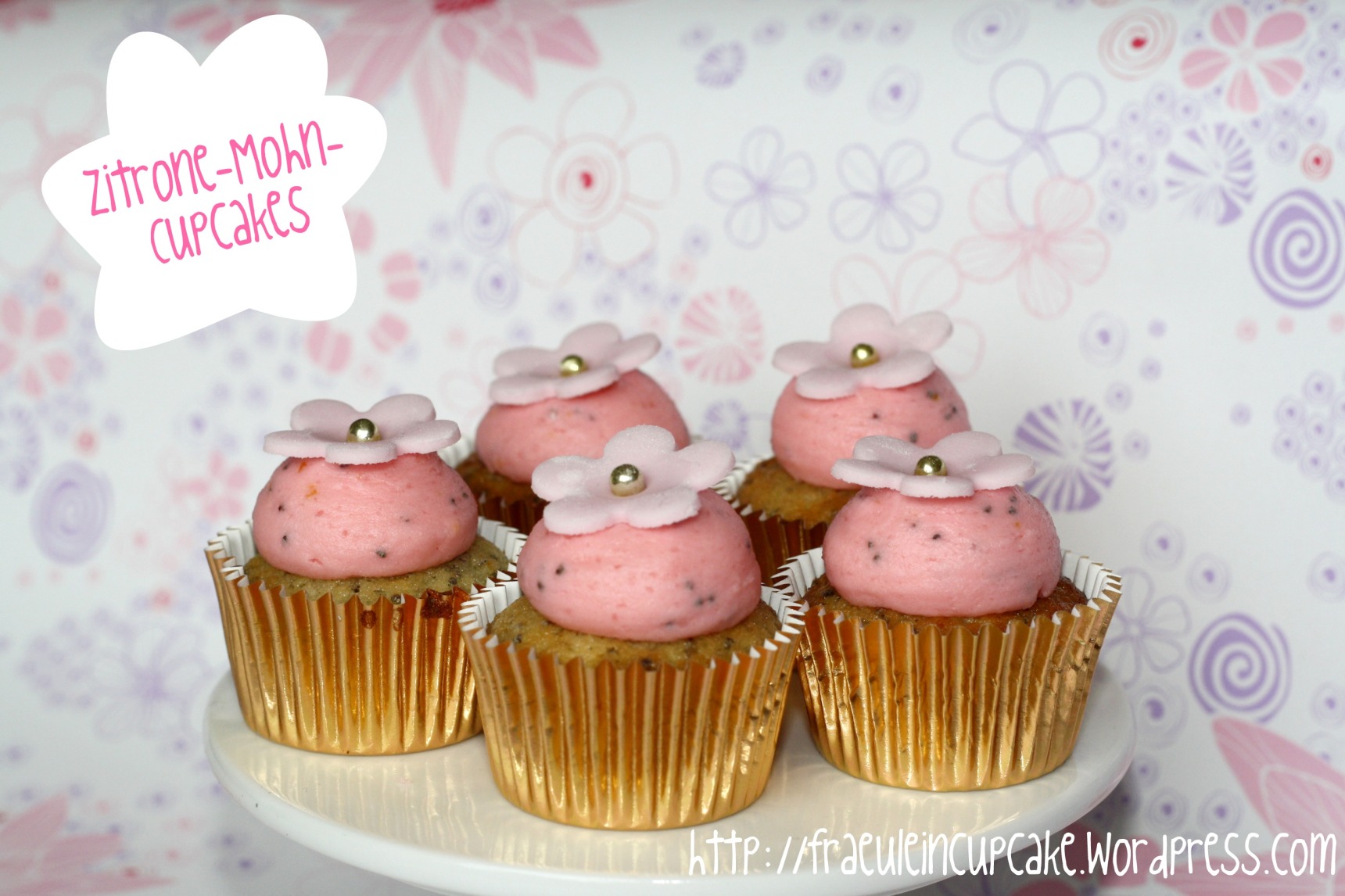Die allerallerbesten Cupcakes a.k.a. Zitrone-Mohn-Cupcakes mit ...